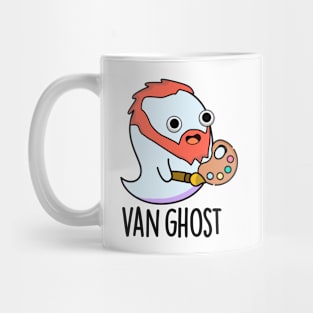 Van Ghost Funny Artist Ghost Pun Mug